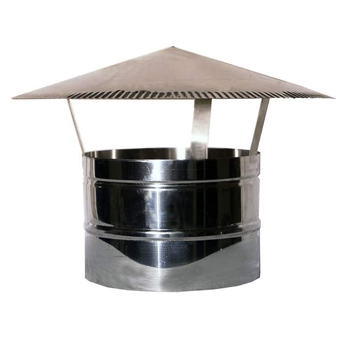 Καπέλο Καμινάδας Κινέζικο Στρογγυλή Βάση