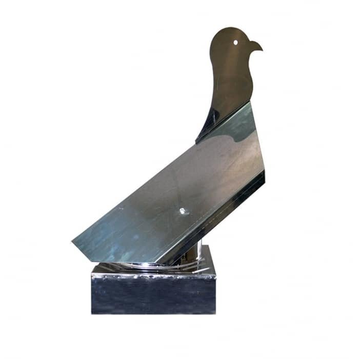 Κόκορας Inox Τετράγωνη Εξωτερική Βάση