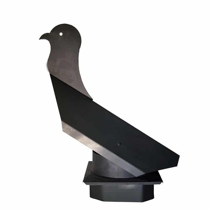 Μαύρος Κόκορας Εσωτερική Βάση με Πατούρα